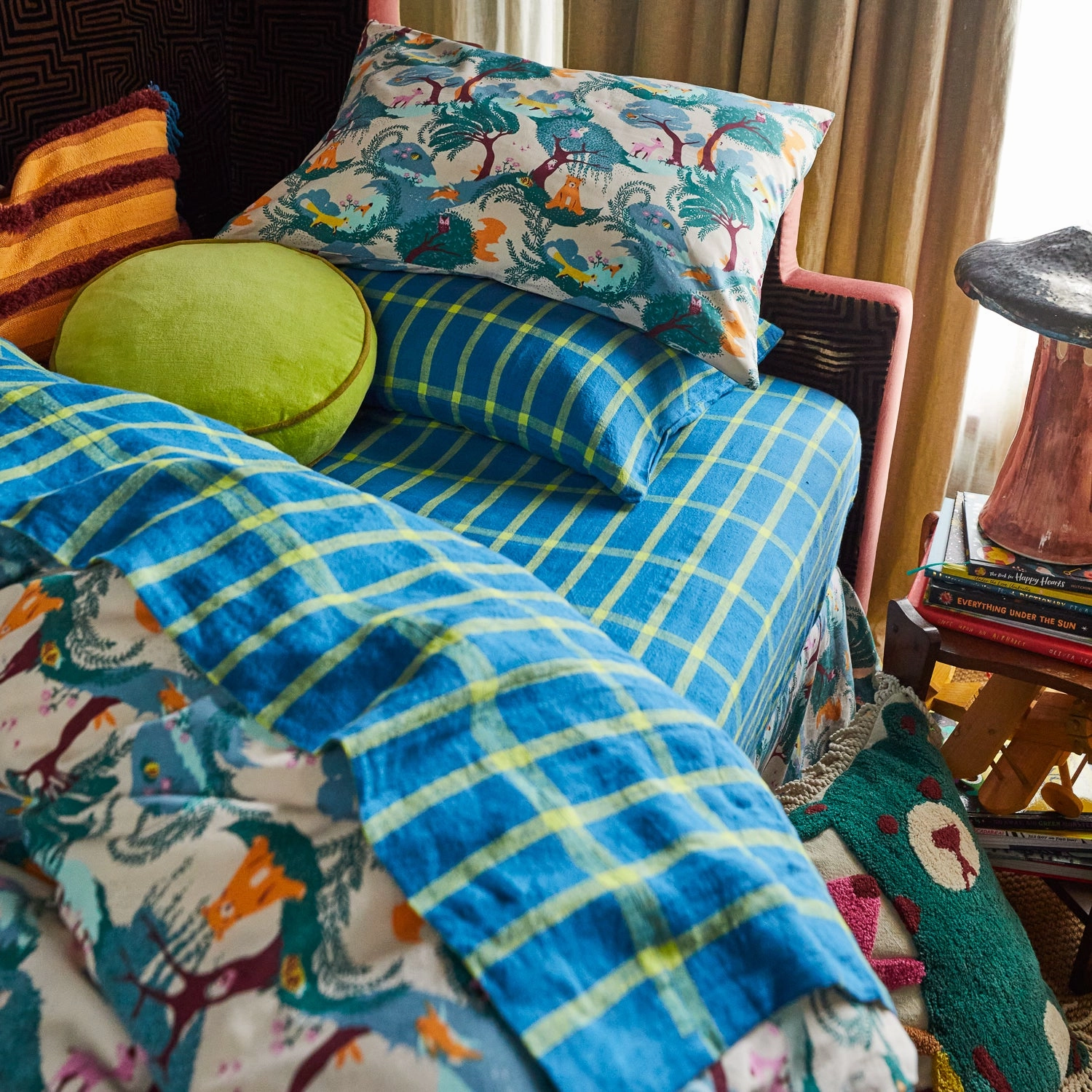 Remi Linen Sheets - Capri