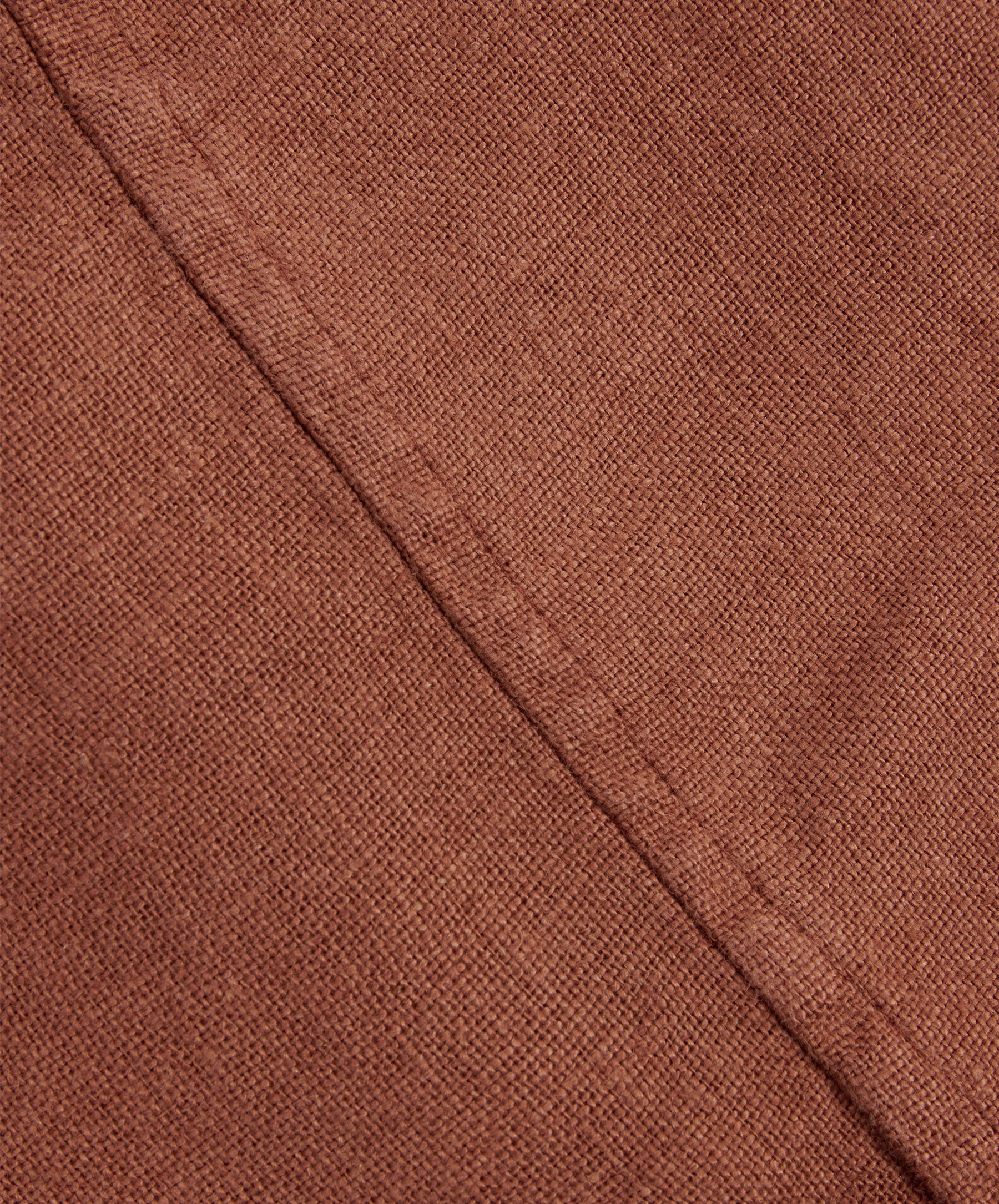 Repose Linen Bedcover - Cinnabar
