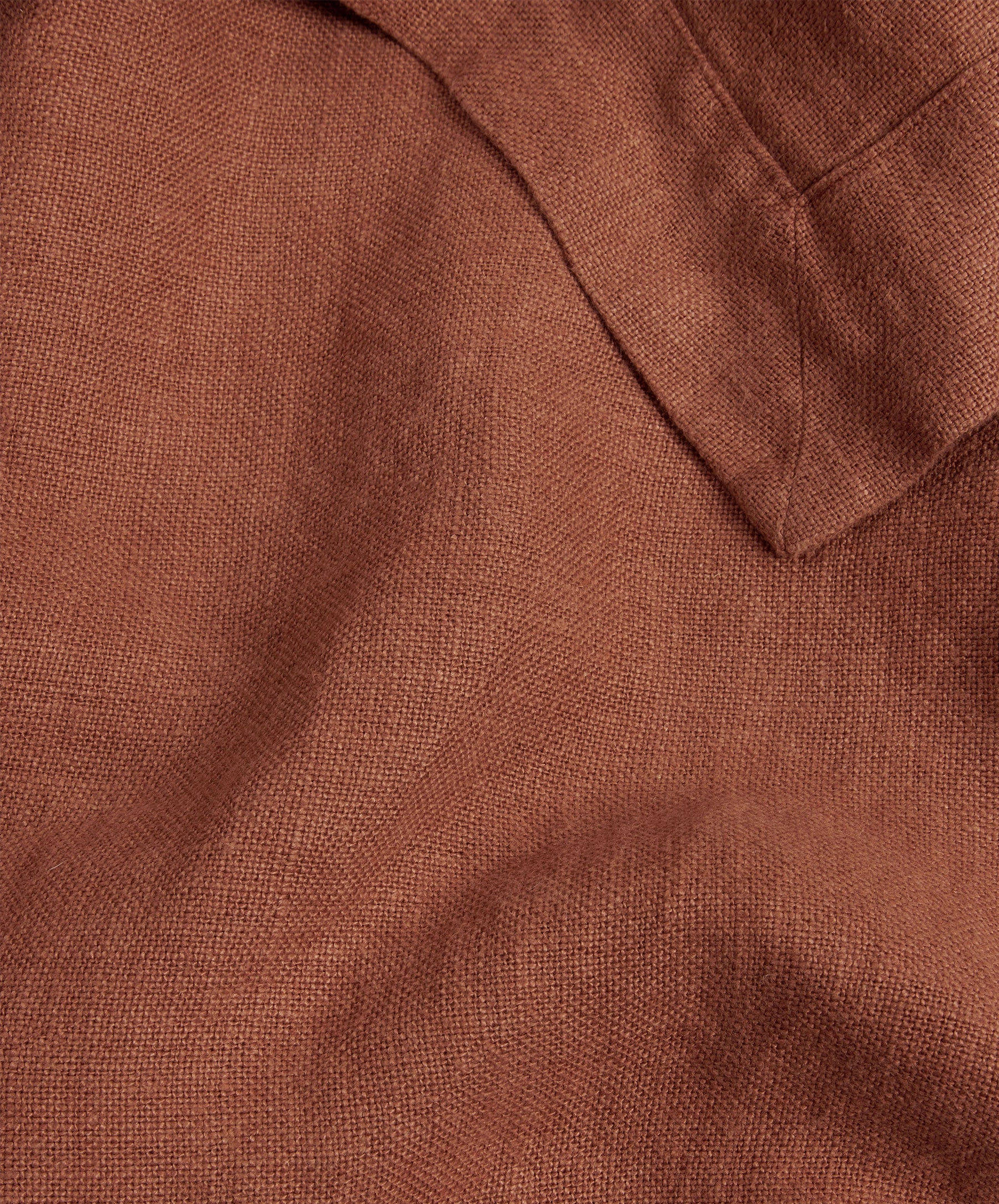 Repose Linen Bedcover - Cinnabar