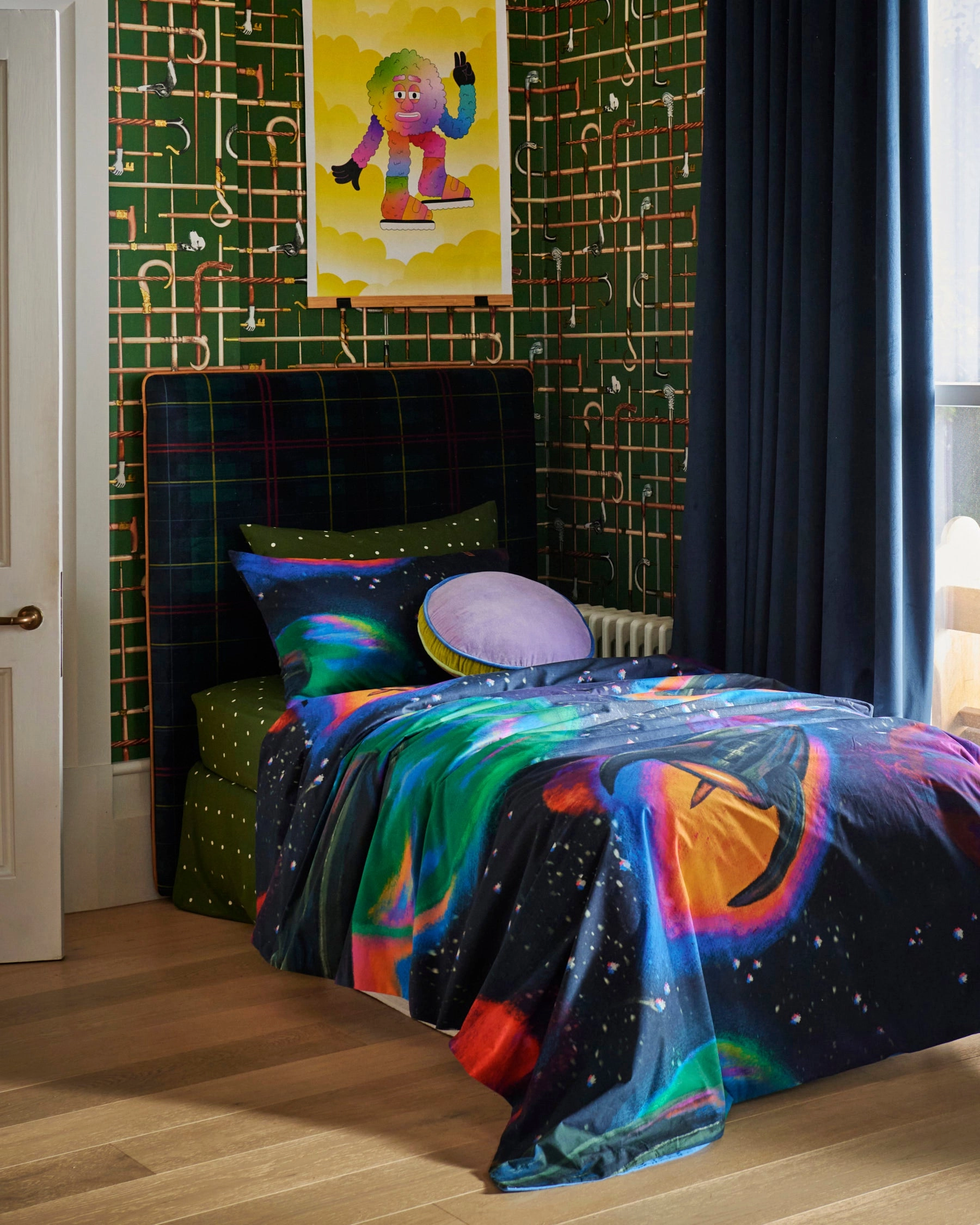 Rocket Man Organic Cotton Pillowcase