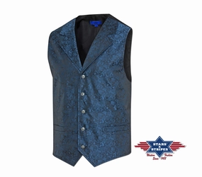 Royal Flush Men's Western Waistcoat