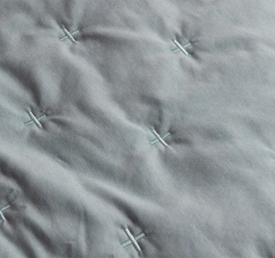 Saladin Comforter Set Chambray