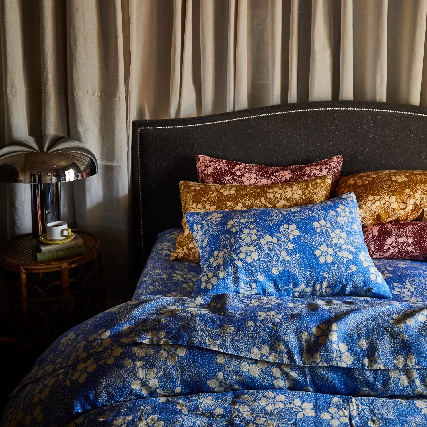 Salina Linen Sheets - Lapis