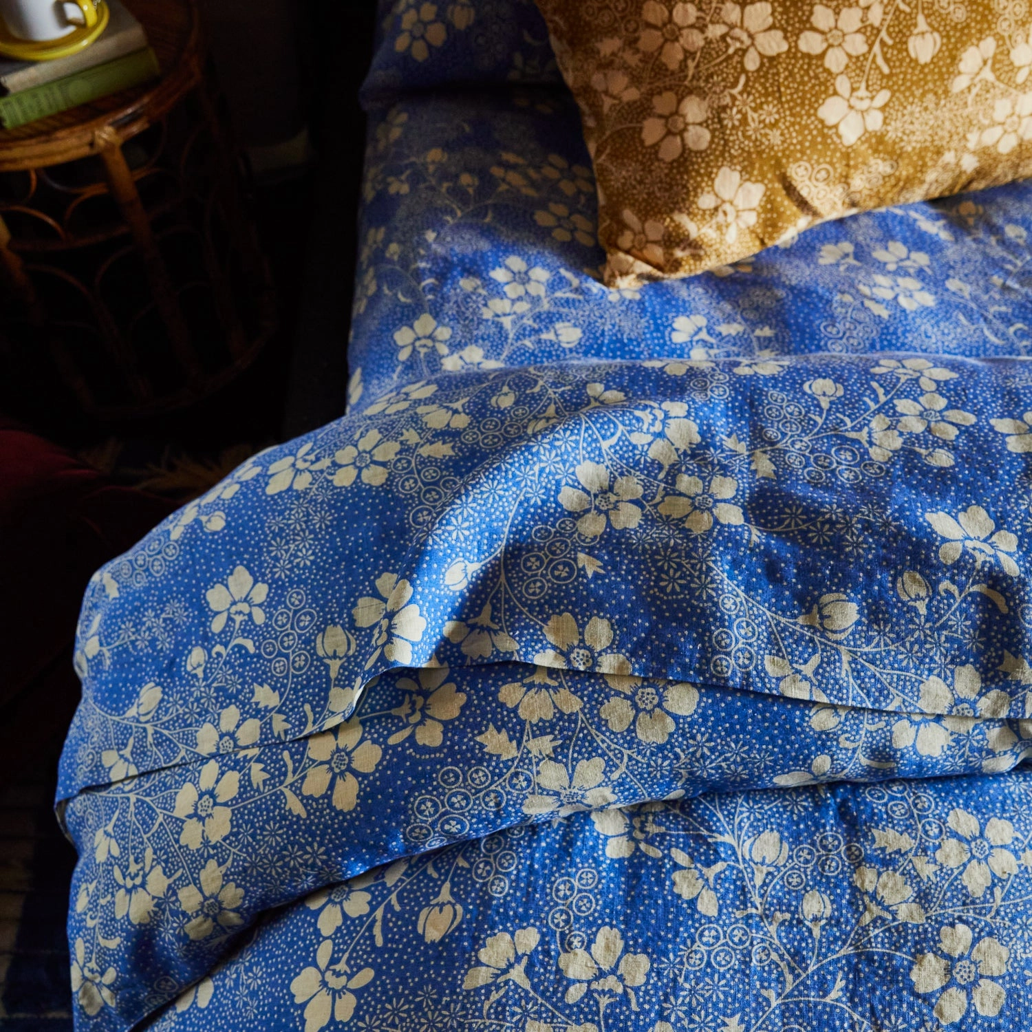 Salina Linen Sheets - Lapis