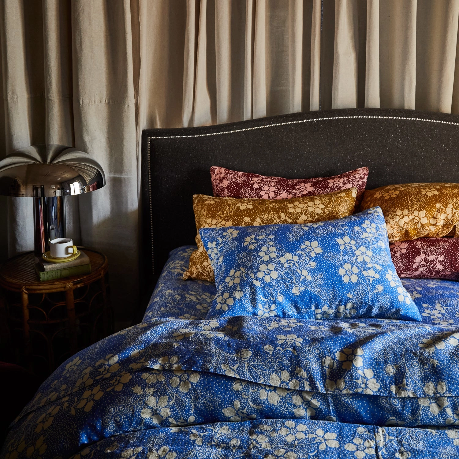 Salina Linen Sheets - Lapis