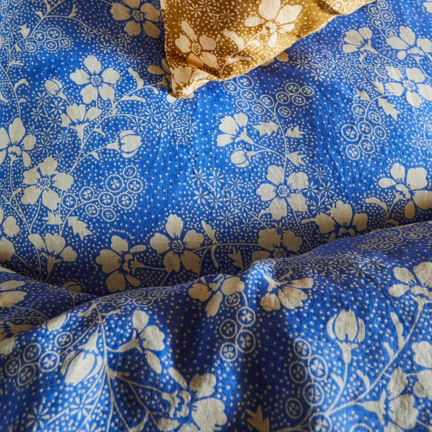 Salina Linen Sheets - Lapis