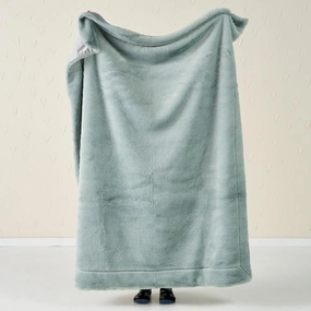 Selma Mist Throw Rug 130 x 170cm by Linen House