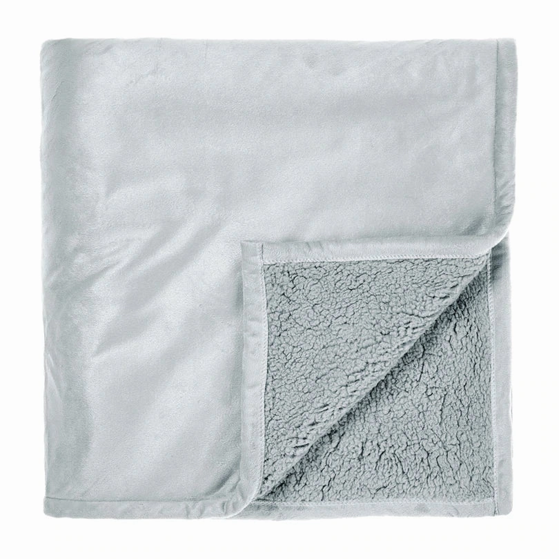 Sena Silver Blanket by Linen House