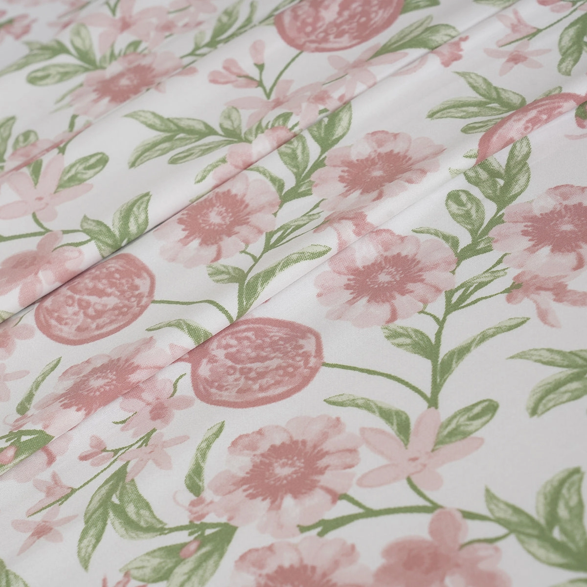 Sensory Bloom Blooming Petals 100% Cotton Pink Bed Sheet with Pillow Case