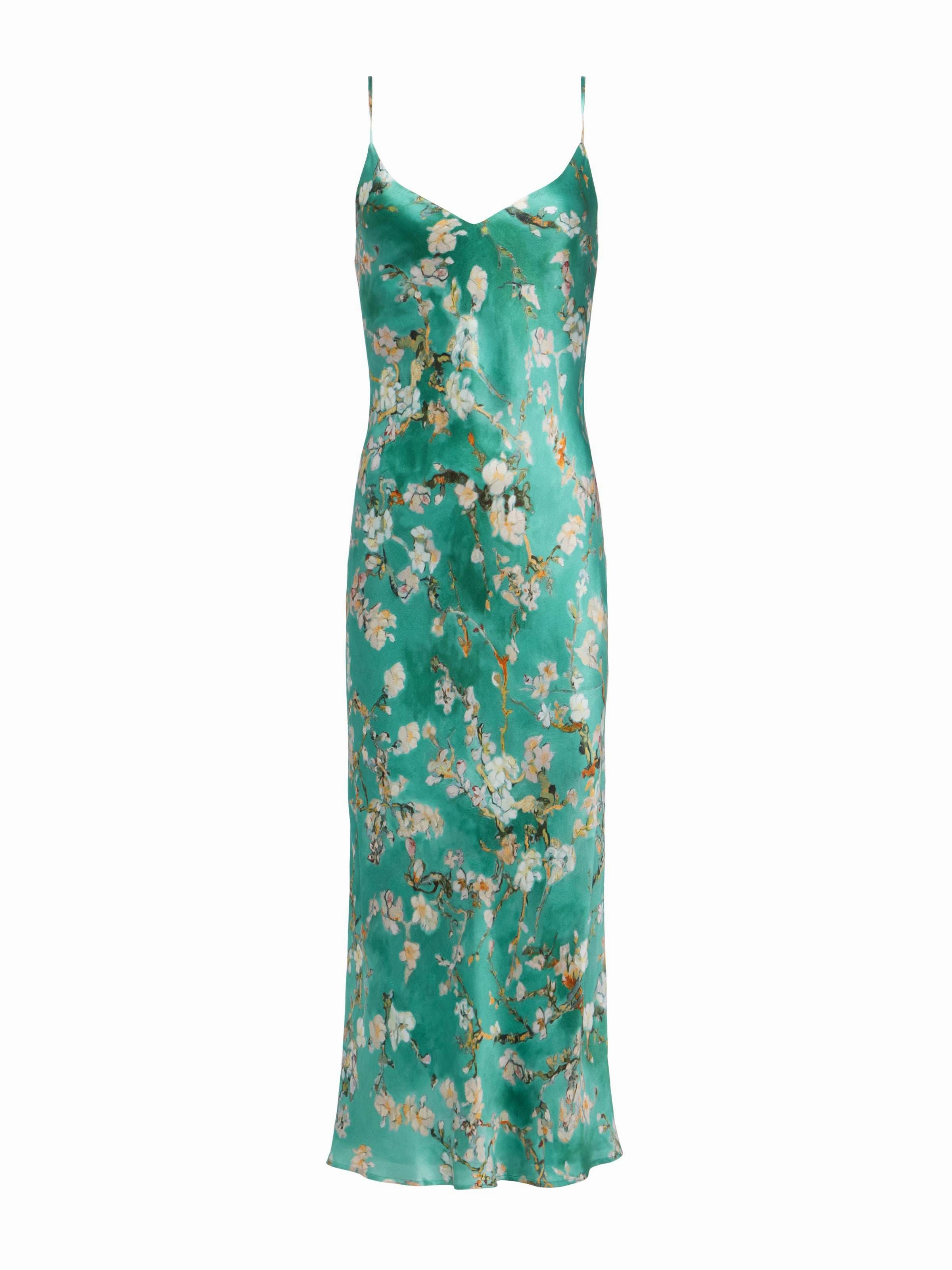 Seridie Silk Slip Dress