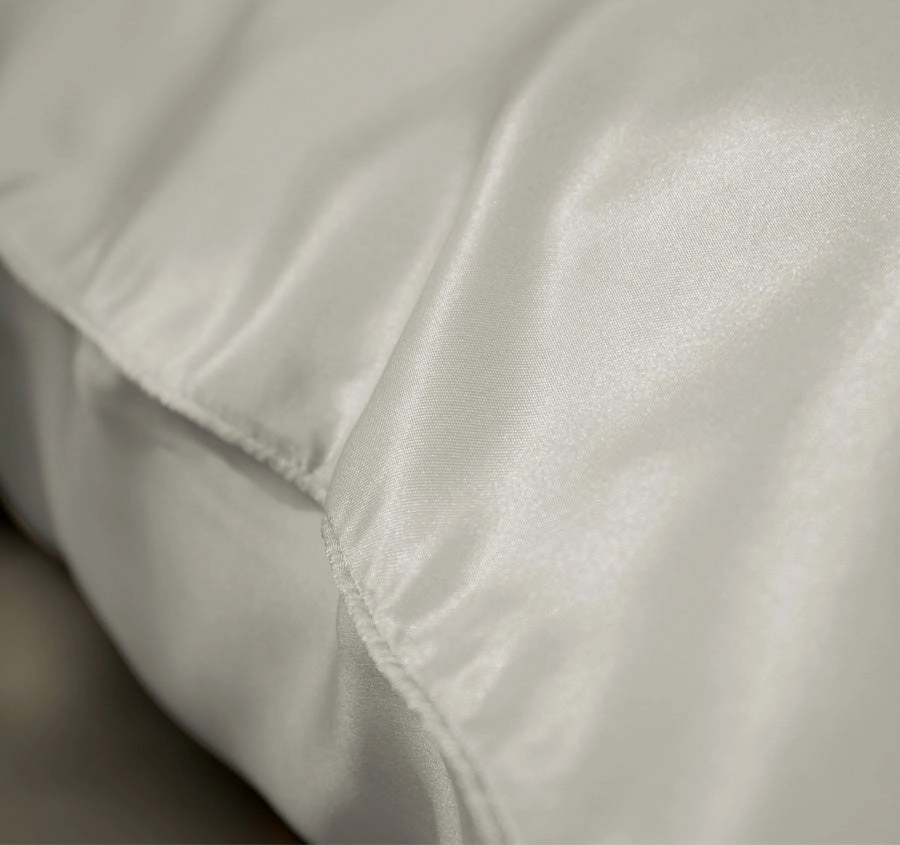 Silk Standard Pillowcase Silver Nights
