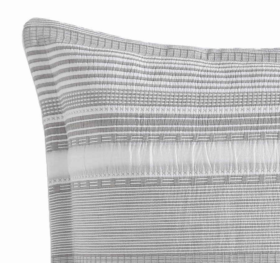 Sinclair European Pillowcase Silver