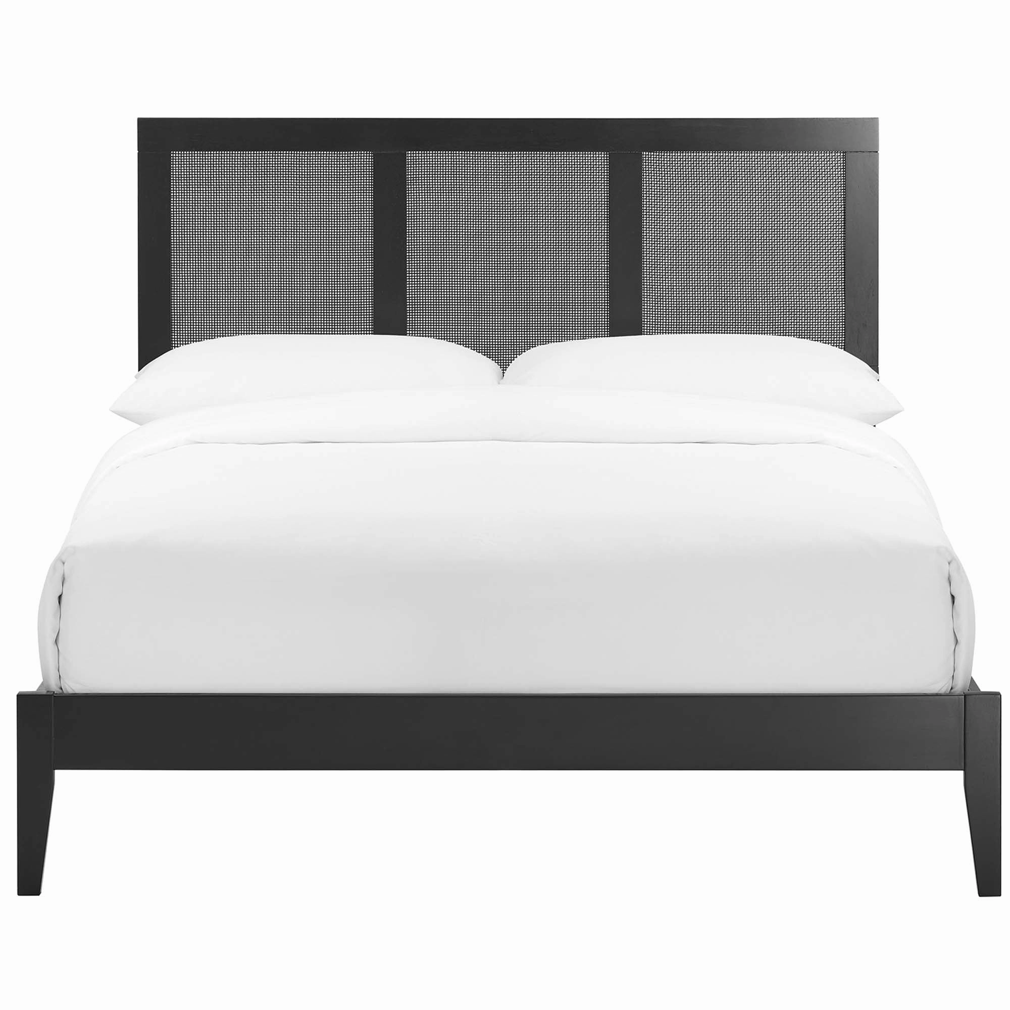 Sirocco Rattan and Wood Platform Bed