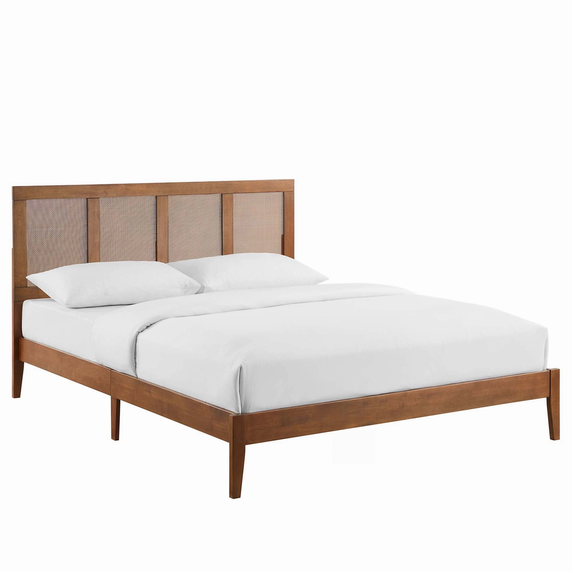 Sirocco Rattan and Wood Platform Bed