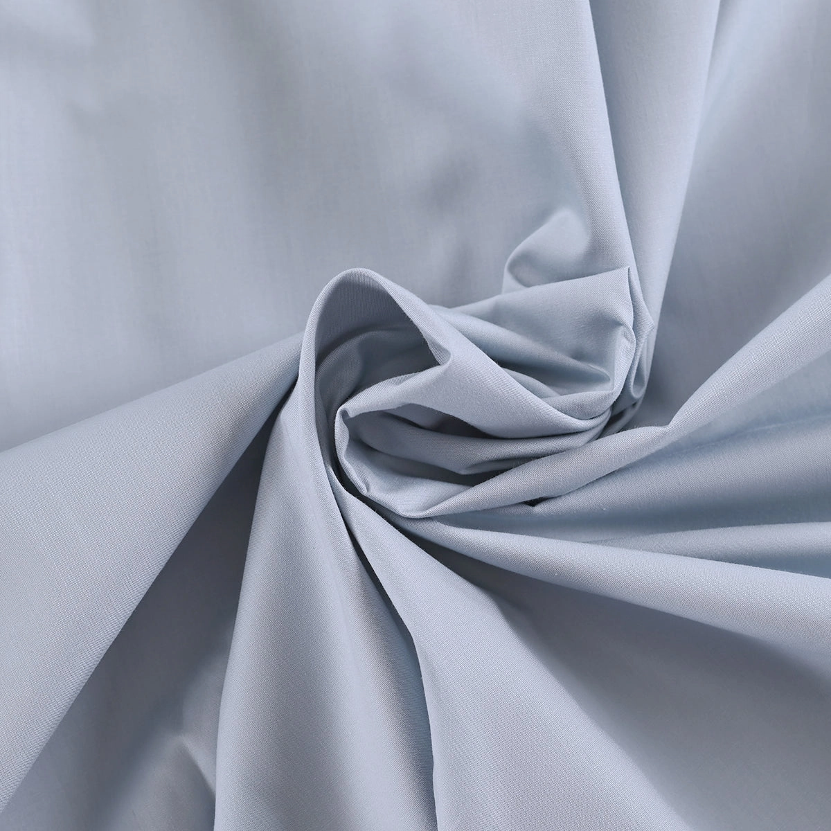 Slumber Plain Easy Care Percale 100% Cotton Winter Sky Crisp Bed Sheet with Pillow Case