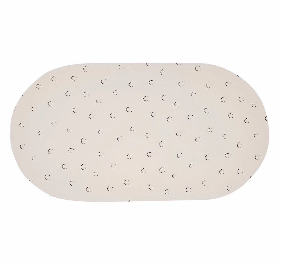 Smiles All Round 2 Piece Bassinet Fitted Sheets Sugar and Smoke