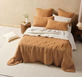 Somerset Coverlet Cinnamon