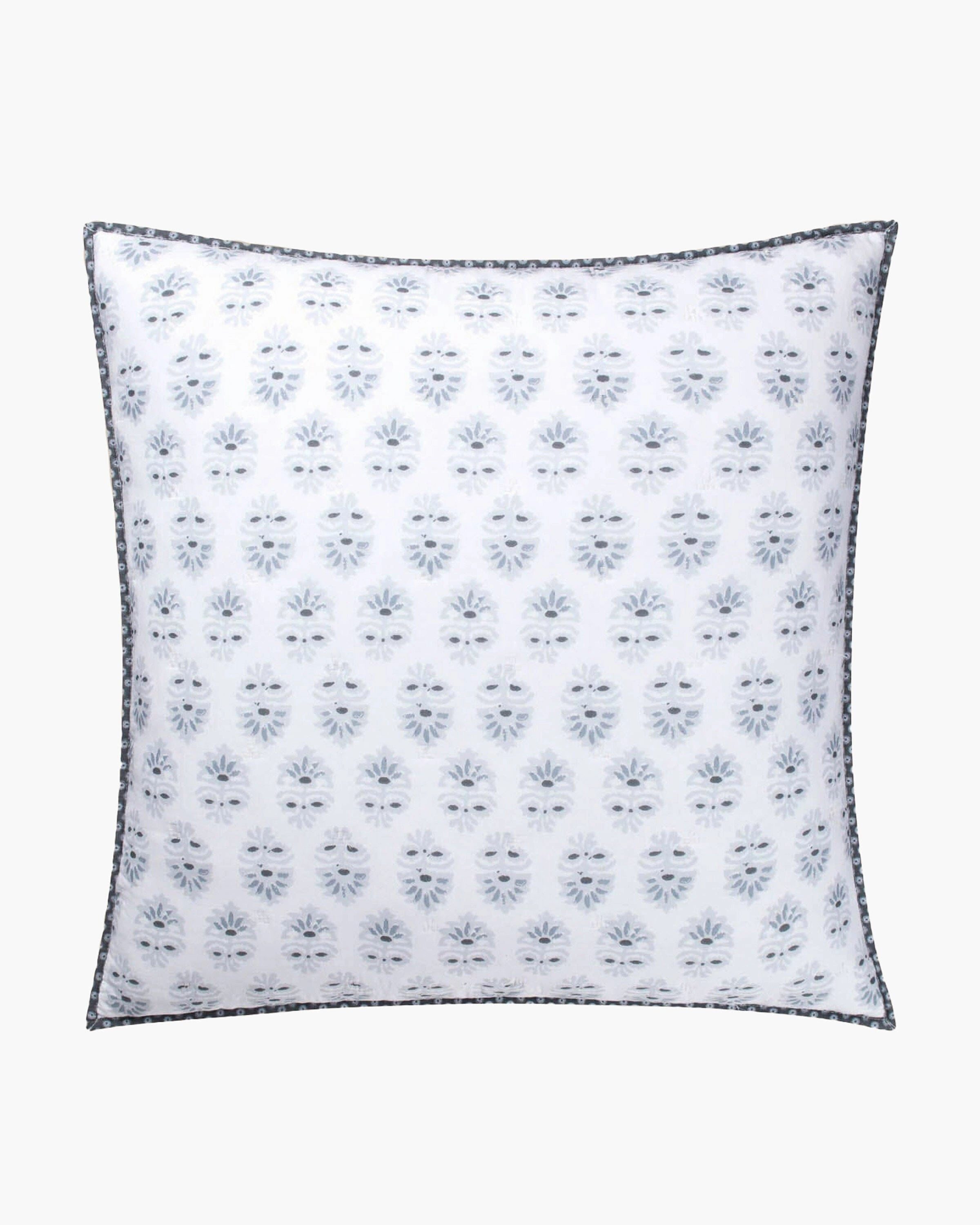 Southern Tide Oceanside Euro Gray Sham