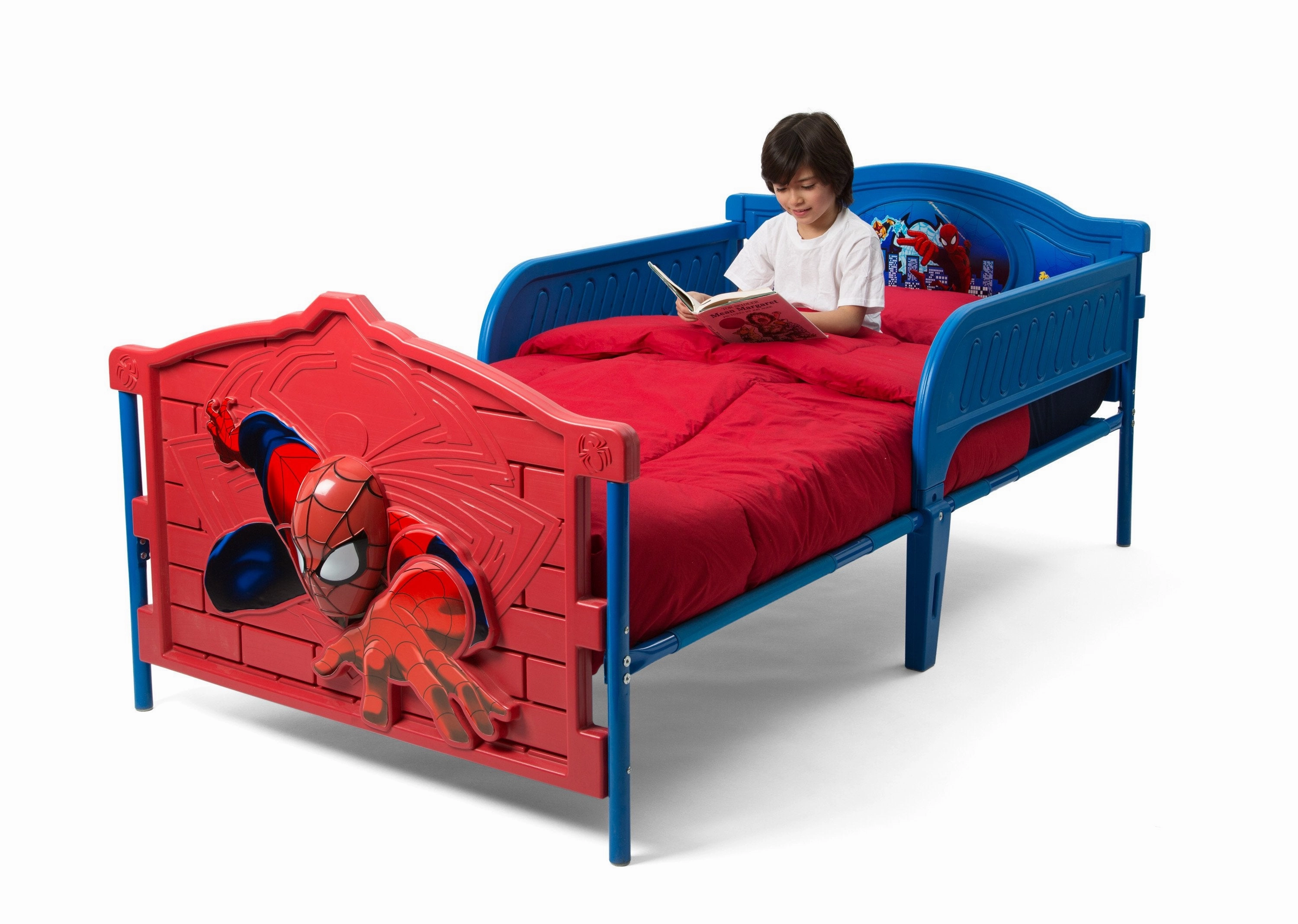 Spider-Man Plastic 3D Twin Bed