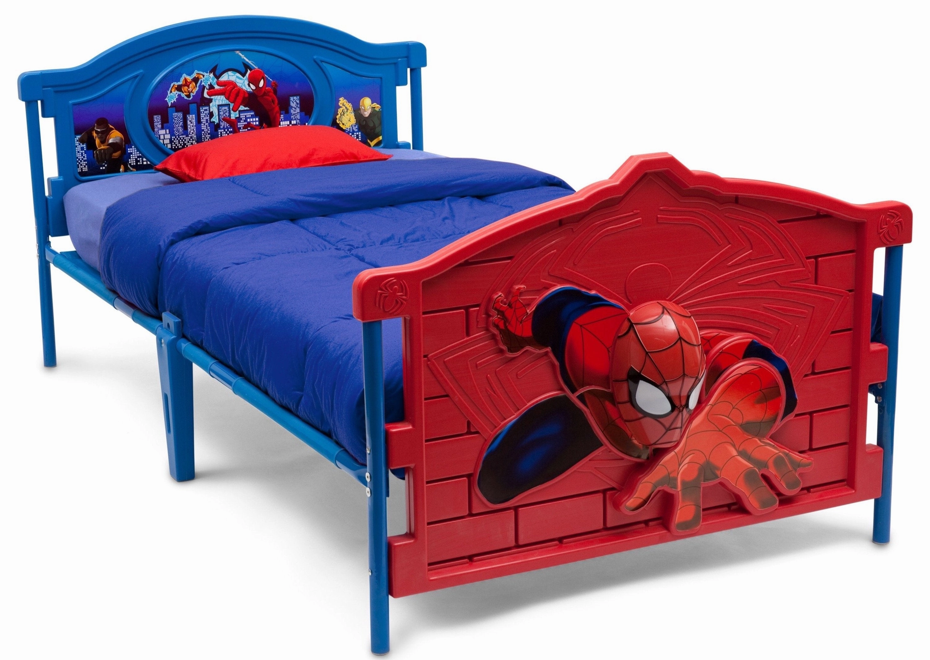 Spider-Man Plastic 3D Twin Bed