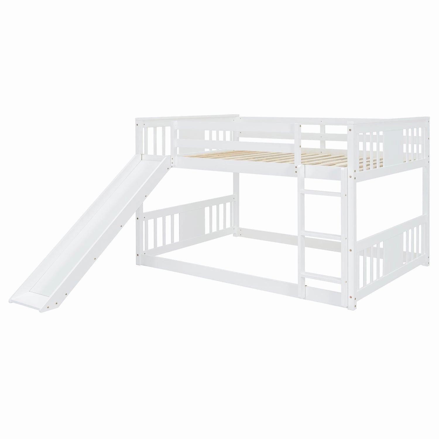 Streamdale Full Over Full Bunk Bed with Ladder with Slide