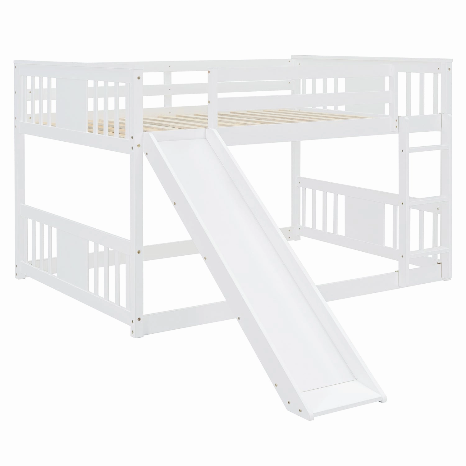 Streamdale Full Over Full Bunk Bed with Ladder with Slide