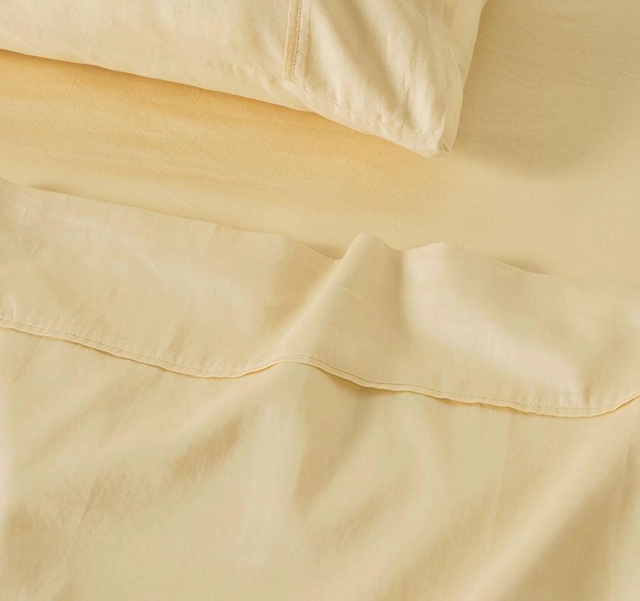 Surf Wash Mega Sheet Set Range Butter
