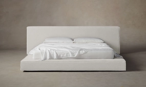 The Eldridge Bed - Italian Brushed Wool Vanilla