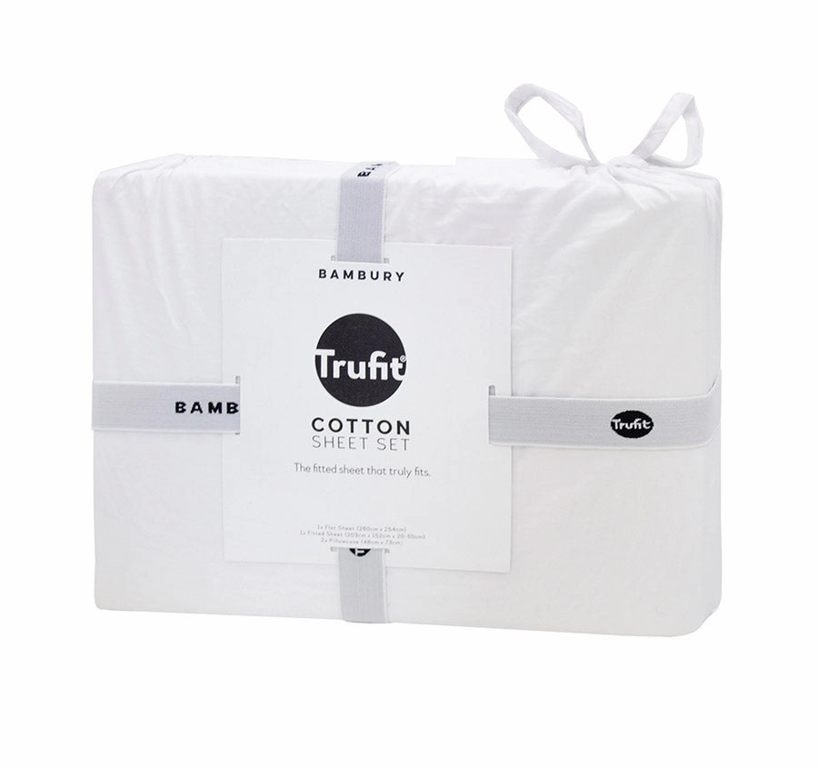 Trufit Mega Sheet Set Range White