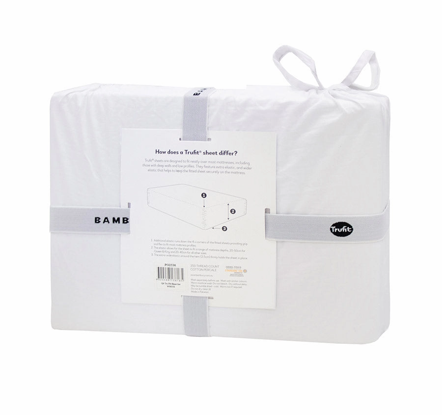 Trufit Mega Sheet Set Range White