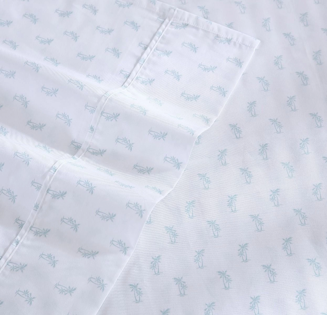 Twin Palms Seaspray Green Cotton Sheet Set by Tommy Bahama