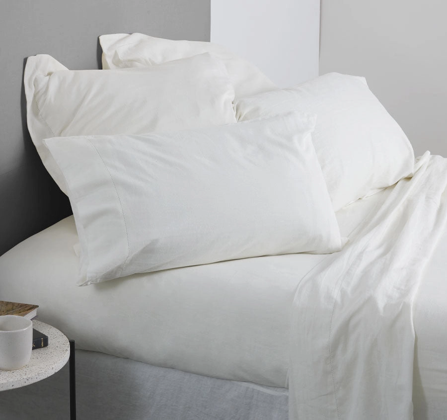 Union Hemstitch Mega Sheet Set Range White