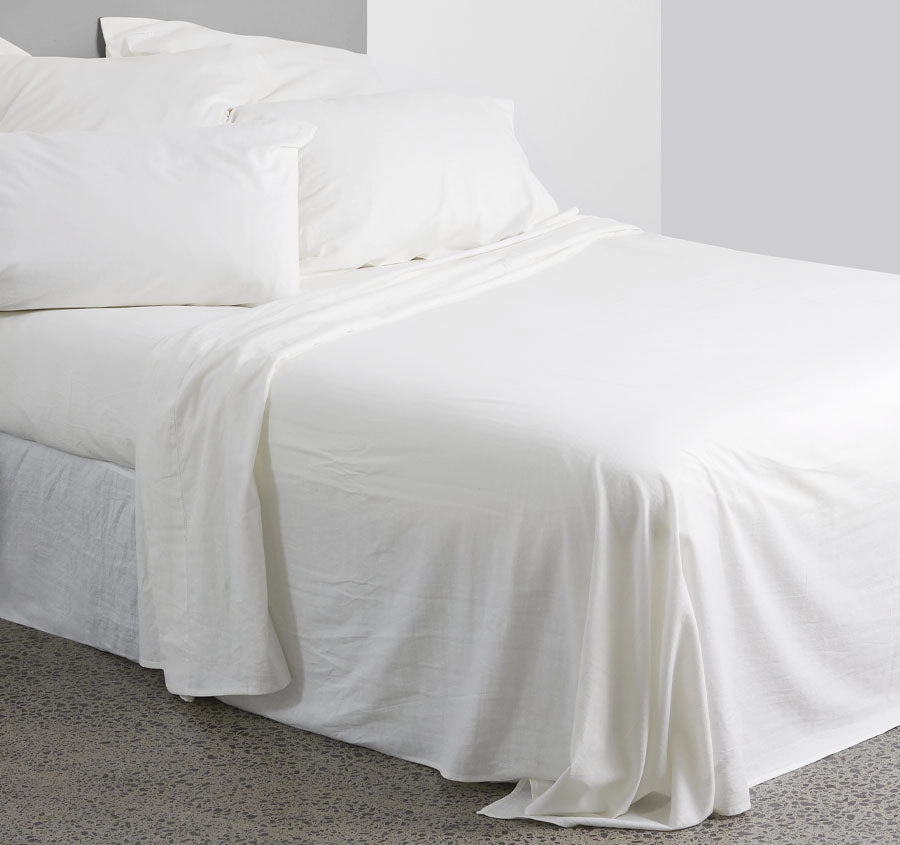 Union Hemstitch Mega Sheet Set Range White