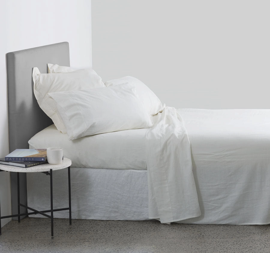 Union Hemstitch Mega Sheet Set Range White