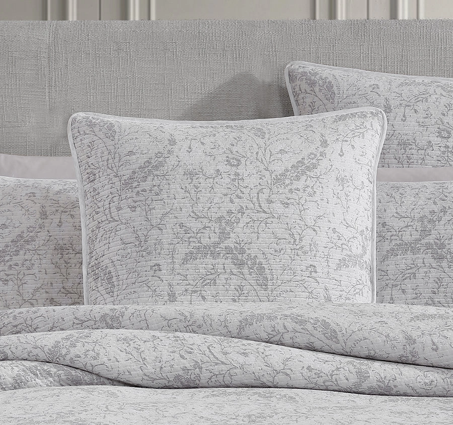 Wren European Pillow Sham Ash